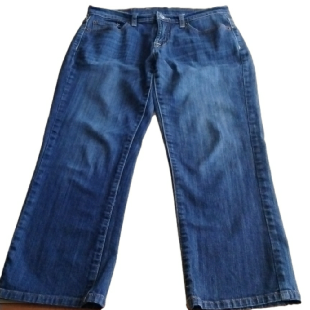 Lucky Brand Easy Rider Crop Jeans Lucky You Sz. 4/27